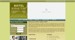 Desktop Screenshot of hotelsonartori.com